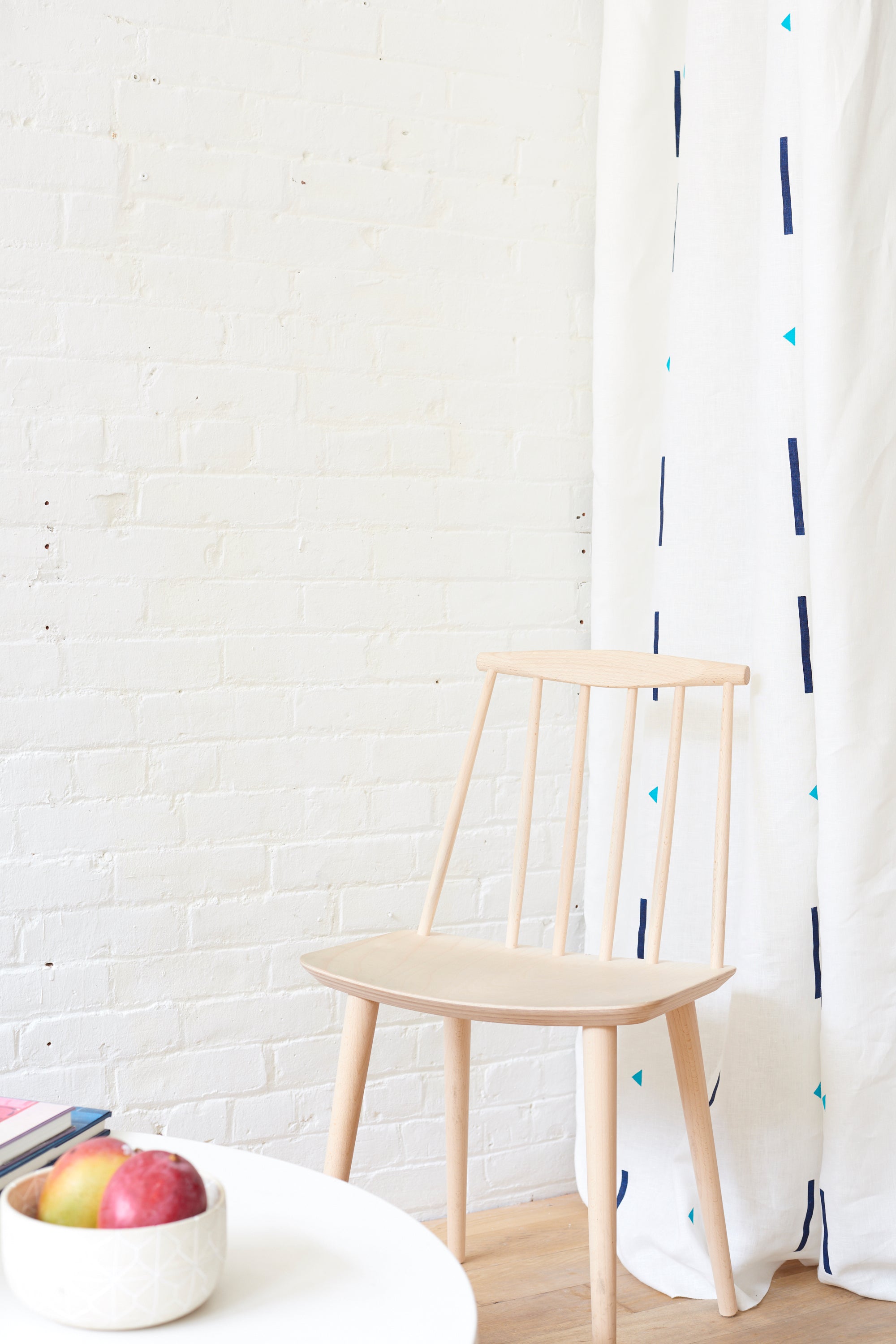 Tashmoo Turquoise & Navy - Fabric By The Yard