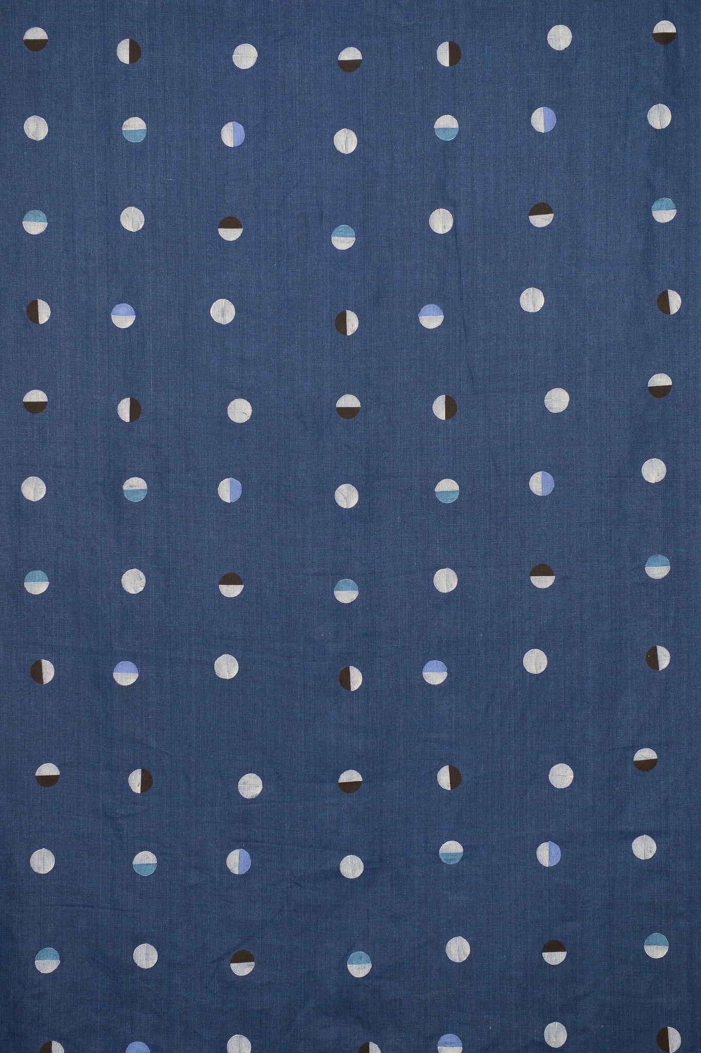 Indigo Moons - Fabric By The Yard