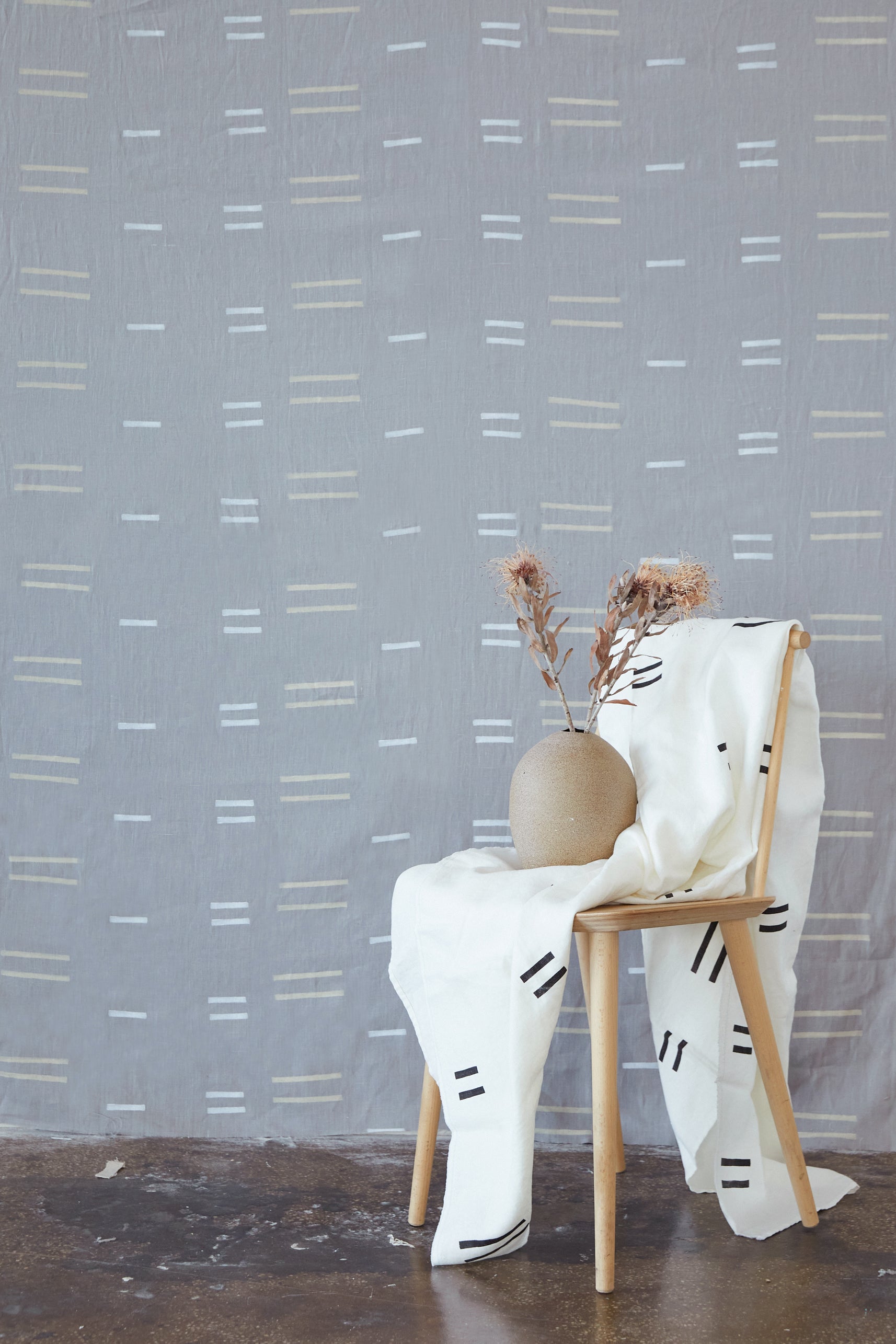 Oaxaca Steel - Fabric By The Yard