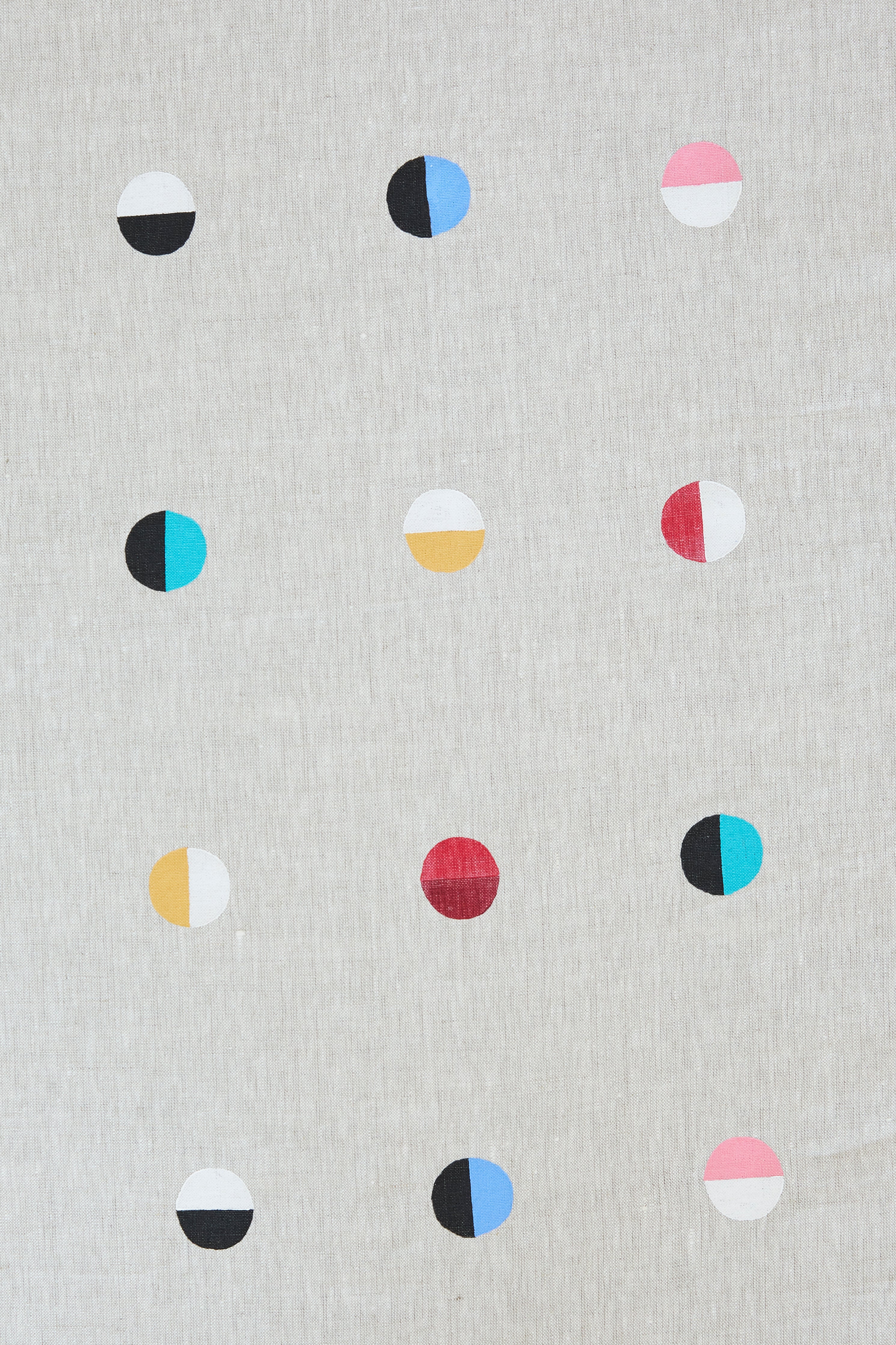 Natural Moons - Fabric By The Yard