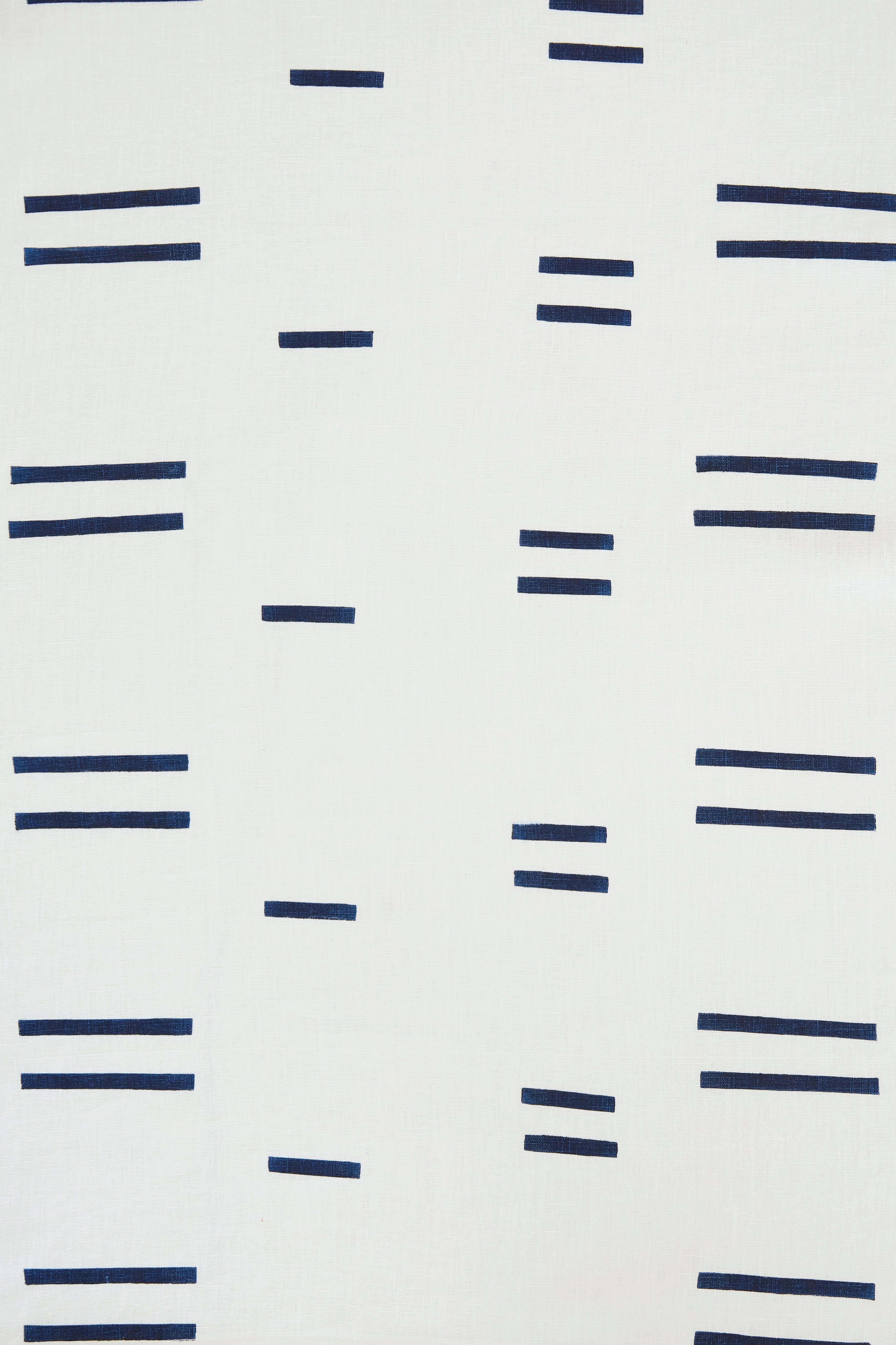 Oaxaca Navy on White - Fabric By The Yard