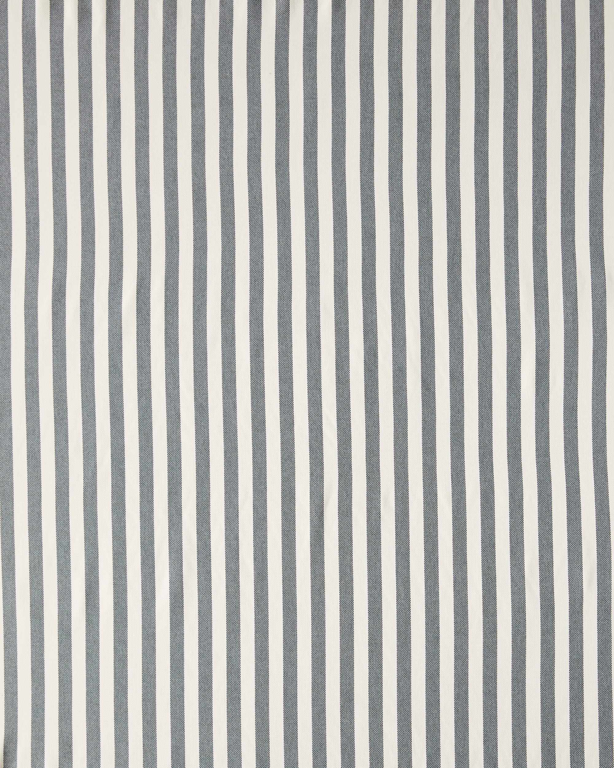 Even Stripe Charcoal - Fabric By The Yard