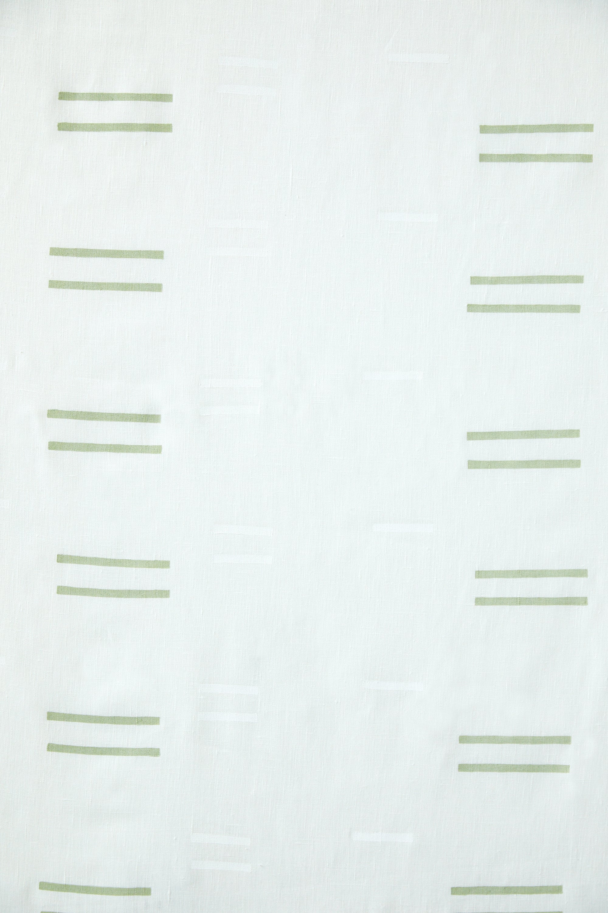 Oaxaca Grass on White - Fabric By The Yard