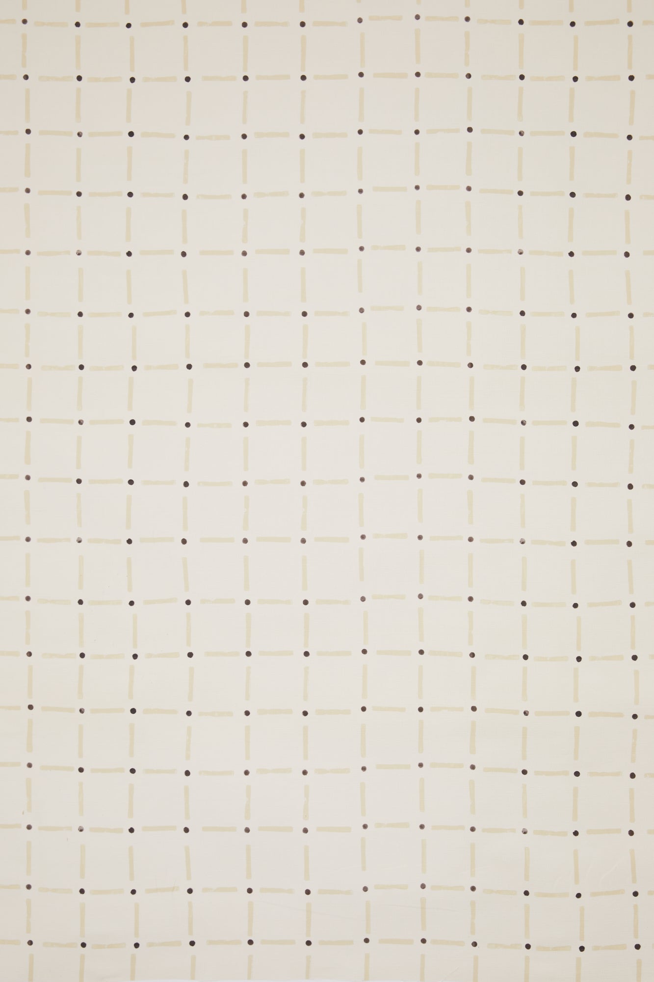 Drifting Grid Sand - Fabric By The Yard