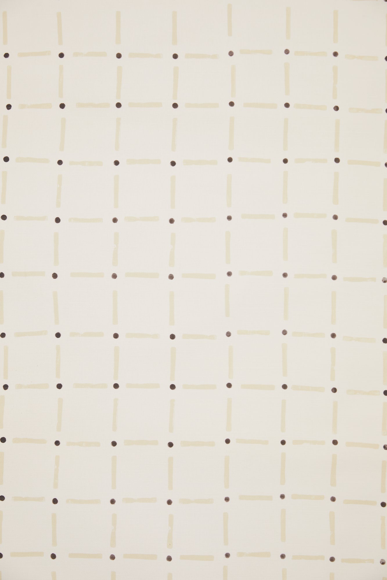 Drifting Grid Sand - Fabric By The Yard