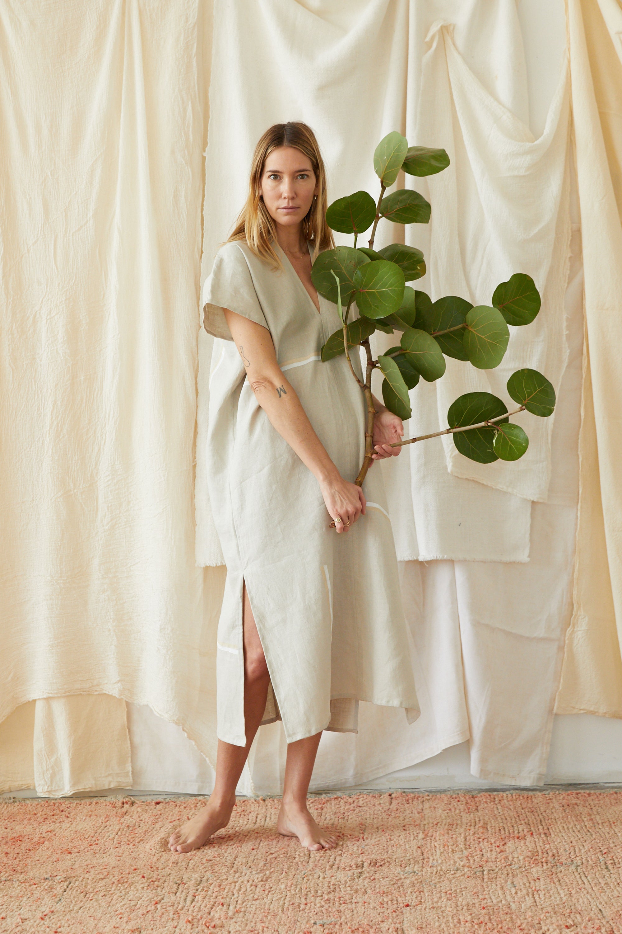 Sample Sale K'un Natural House Dress - 1 available